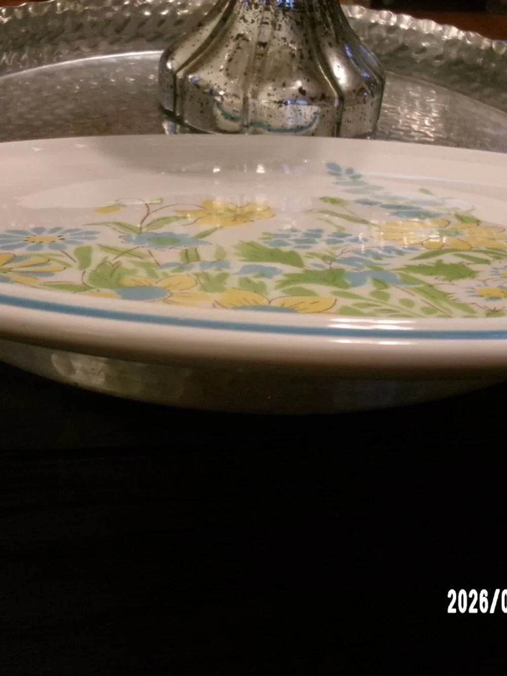 Vintage Mikasa Everfresh Pageantry Serving Plate 12 1/4